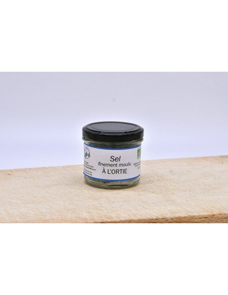 Sel finement moulu à l'ortie Bio