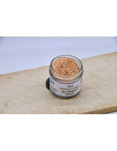 Sel finement moulu au piment doux Bio