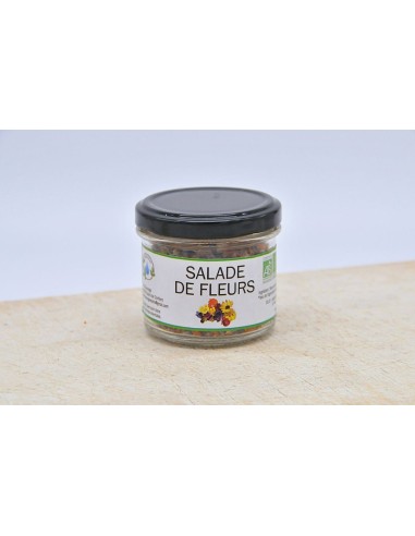 Salade de fleurs Bio