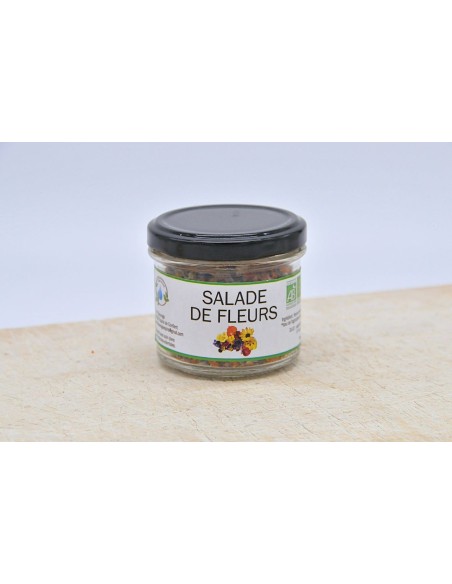 Salade de fleurs Bio