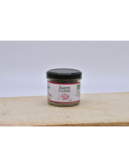 Sucre à la rose Bio