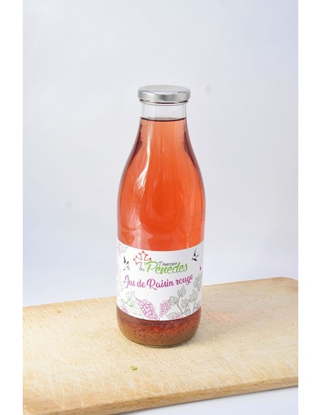 Jus de raisin rouge Bio