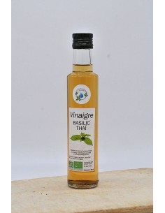 Vinaigre au Basilic Thaï Bio
