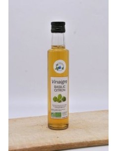 Vinaigre au Basilic Citron Bio