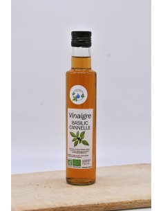Vinaigre au Basilic Cannelle Bio