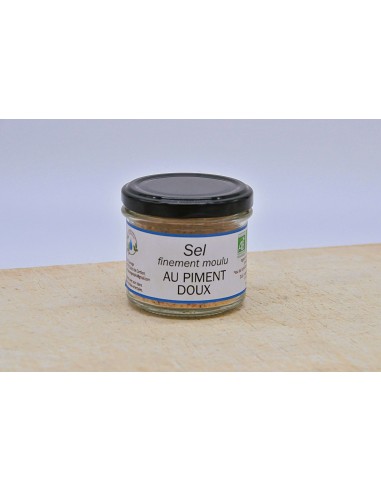 Sel finement moulu au piment doux Bio