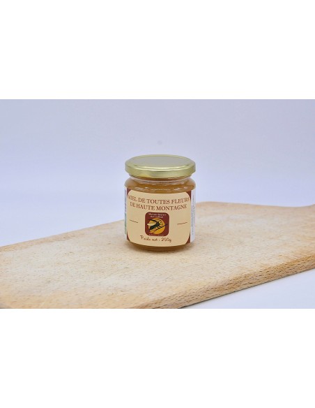 Miel Bio toutes fleurs de haute montagne